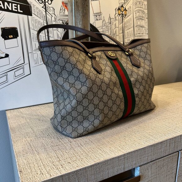 Gucci Ophidia Large Tote Bag - Picture 3 of 14